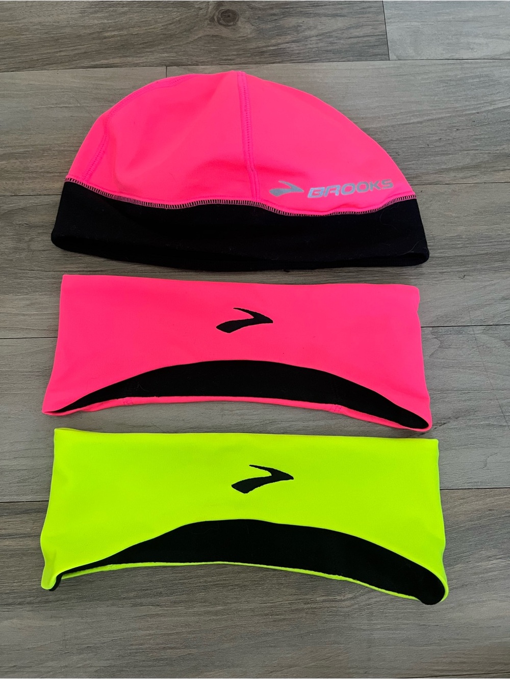 Brooks Beanie and Ear bands